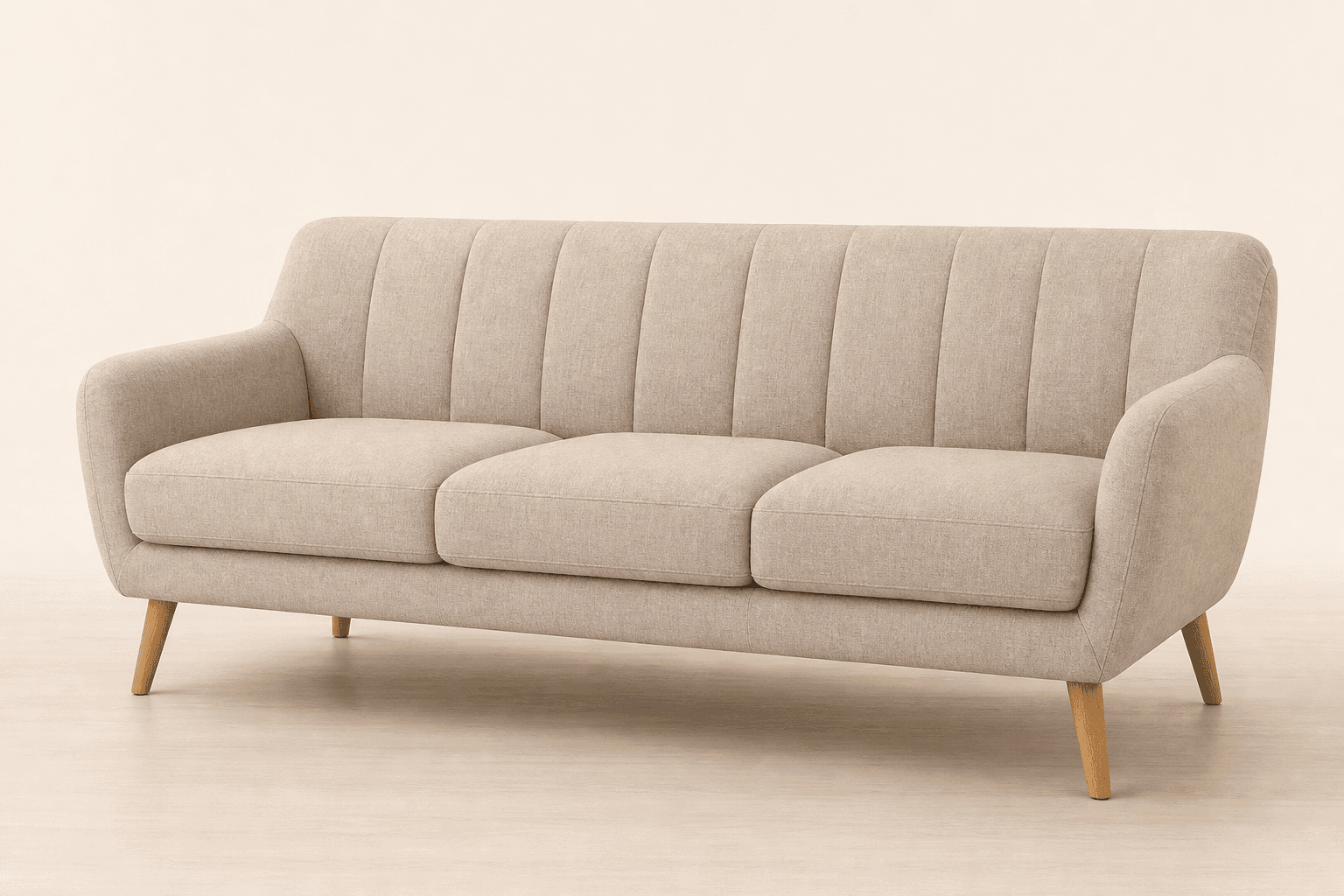 Curated 3-seat sofa