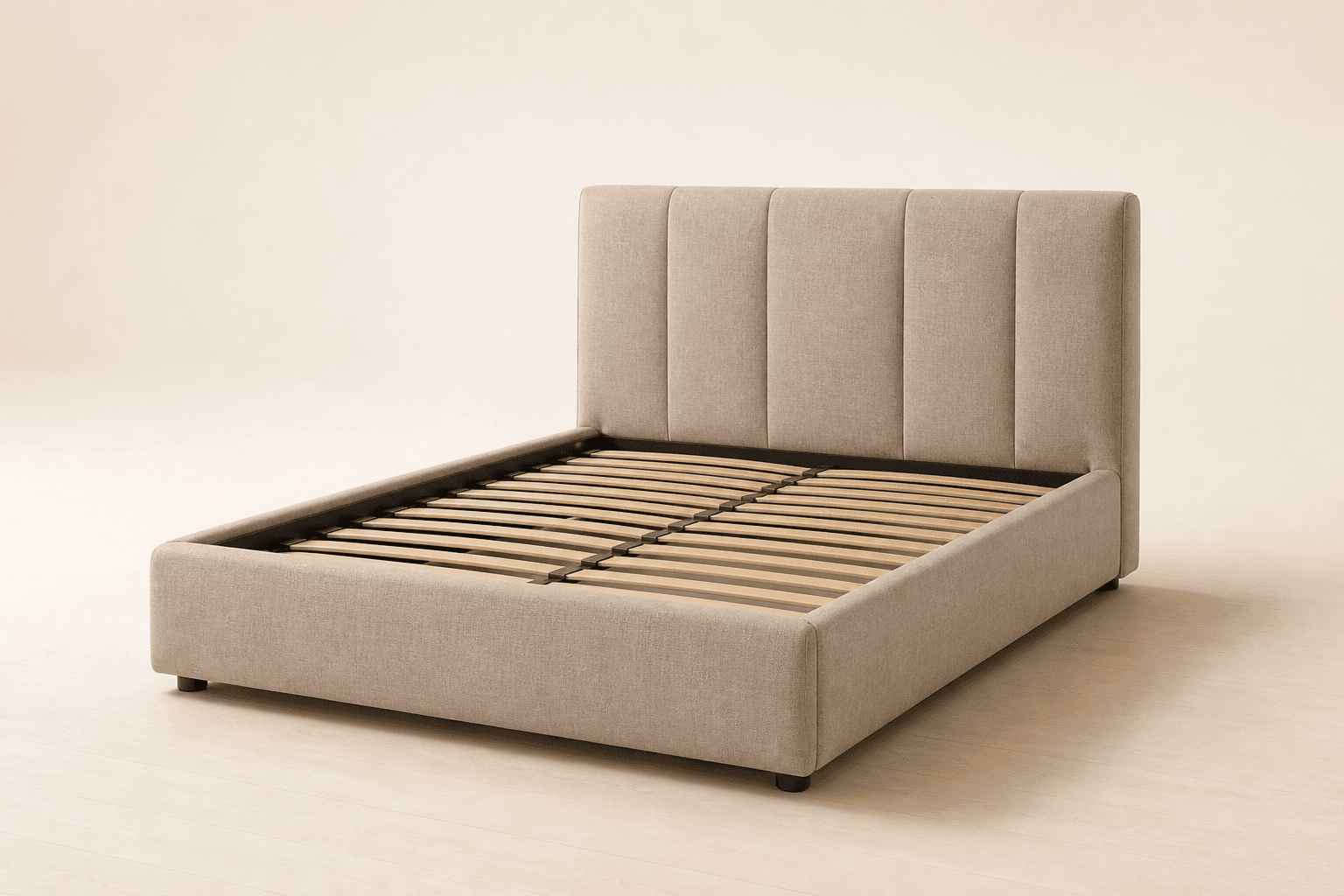 Upholstered bed frame