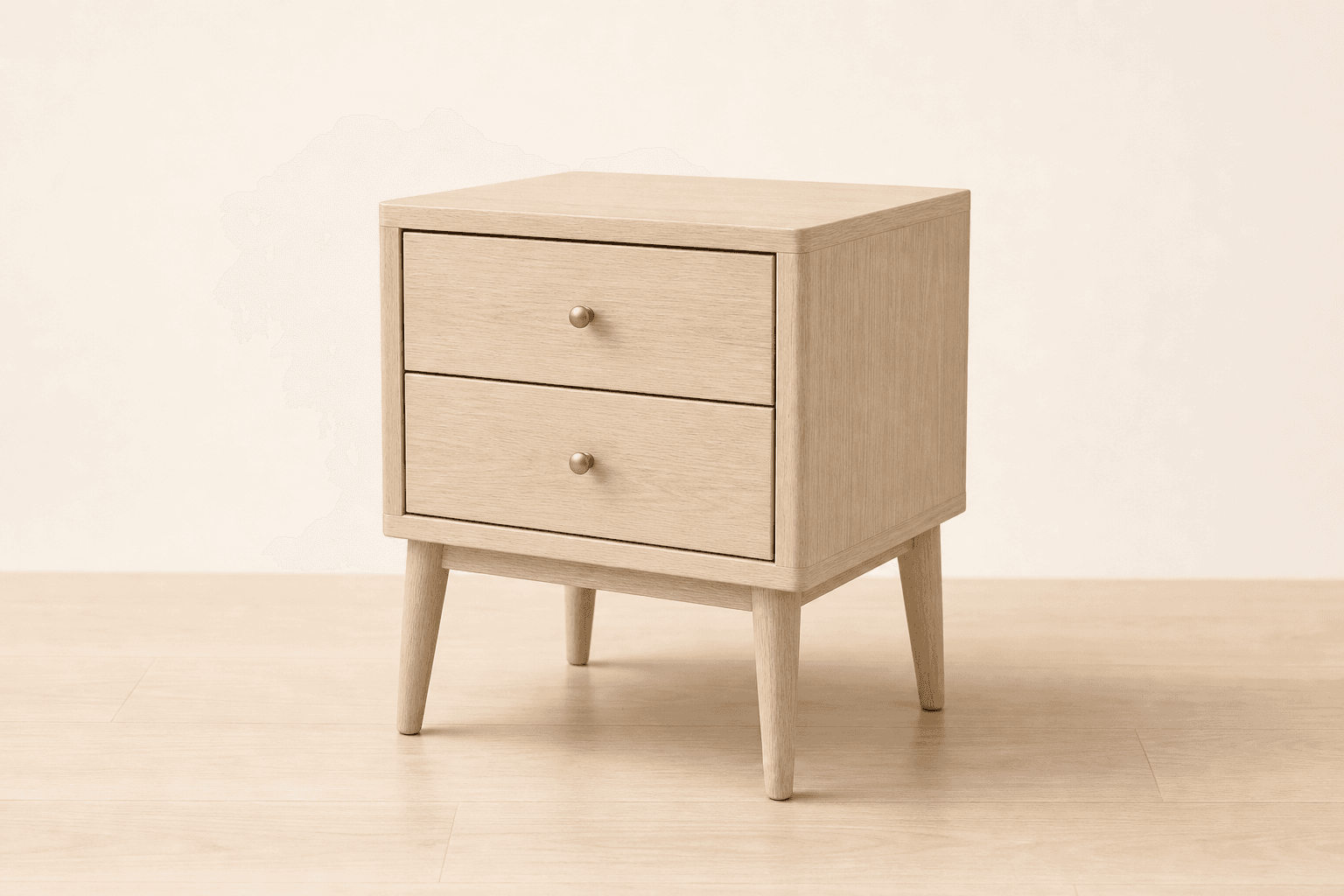 Wooden nightstand